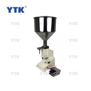 YTK-A02 50ml Pneumatic Pedal Liquid Paste Filling Machine For Cream Shampoo Cosmetic Filler