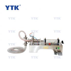 YTK-G1WY 5-5000ml Semi Automatic Pneumatic Horizontal Single Head Liquid Bottle Filling Machine For Sale