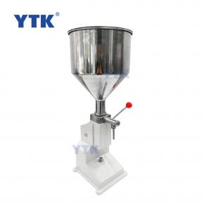 YTK-A03 5-50ML Desktop Hand Pressure Manual Vial Small Bottles Cosmetic Nail Polish Liquid And Paste Filling Machines For Sale