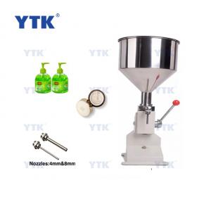 YTK-A03 Hand Pressure Manual Tabletop Small Scale Bottle Water Oil Cream Liquid And Paste Filling Machine