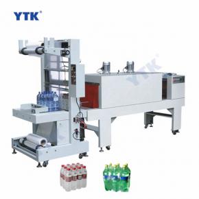 YASON Automatic High Speed Heat Thermal Film Shrink Sleeve Cutter Tunnel Wrapping Packaging Machine For Water Wine Juice Bottles