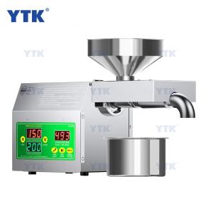 YTK-B01S Home Use Mini Production Capacity 4-6KG/H Mustard Sesame Sunflower Grape Seed Oil Cold Press Machine Made In China