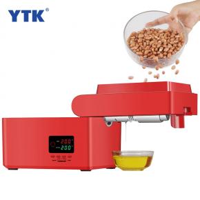 YTK-RG-108 Household Intelligent Electric Mini Small Sunflower Castor Seed Peanut Cooking Oil Press Machine Cold Press For Sale