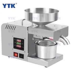 YTK-X5S China Household Temperature Controlled Hemp Seed Soybean Olive Oil Press Extractor Machine Cold Press Machine For Oil