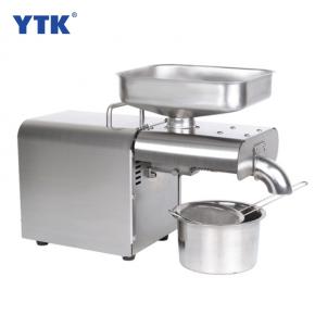 YTK-X1 Small Stainless Steel Cold Pressed Coconut Sesame Sunflower Soybean Prickly Pear Seeds Oil Press Machine For Home Use