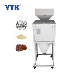 YTK-W9999 Semi Automatic Tablet Spices Milk Coffee Capsule Powder And Granules Weighing And Filling Machine 9999G Plastic Bag